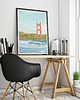 plakaty San Francisco - vintage plakat 50x70 cm giclee