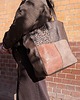 torby na ramię Shoper bag brązowa torba panterą