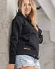 bluza z kapturem damska Bluza Hoodie Medium Black