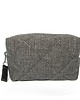 kosmetyczki Grey Mini Pouch - pikowana kosmetyczka