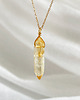 złote naszyjniki Naszyjnik Z Cytrynem
