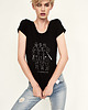 t-shirt damskie Femi-Shirt "Siostrzeństwo" Czarna