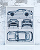 grafiki i ilustracje WYDRUK NA TEKTURZE 30X40 cm FORD MUSTANG NEW