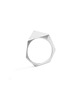 pierścionki srebrne ONE EDGE Classic / satin SILVER ring