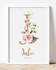obrazy i plakaty do pokoju dziecięcego Plakat Personalizowany - Metryczka P454