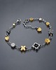 bransoletki srebrne Colours mix vol. 11/silver & gold/ - bransoletka