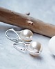 kolczyki srebrne SREBRNE KOLCZYKI Z perłami Swarovskiego