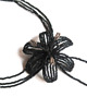 chokery Czarna lilia - naszyjnik choker