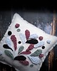 poduszki plecione Nowość! Poduszka dekoracyjna liście boho aesthetic