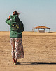 bluza z kapturem damska HOODIE Bottle Green Sun Comes Up For You
