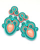 kolczyki soutache Lato w stylu boho 7