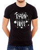 t-shirty męskie Koszulka  z nadrukiem Born free