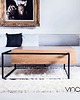 stoliki kawowe Stolik kawowy lity dębowy Drewno Design Loft Dąb