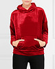 bluza z kapturem damska Bluza Welur