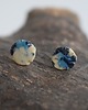 kolczyki ceramiczne MARMURKI_kolczyki ceramiczne wkrętki_niebieskości