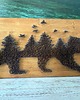 inne String Art Niedźwiedź Obraz na drewnie