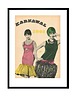 plakaty Plakat Oprawione zdjęcie mody karnawałowej, 1960 r