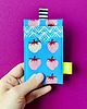 portfele damskie Strawberry Blue Etui