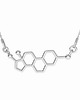 srebrne naszyjniki ESTROGEN -naszyjnik  srebro, złoto, różowe złoto