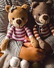 misie i maskotki Miś Krysia na szydełku
