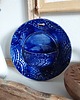 Ozdoby na ścianę Ceramiczna dekoracja ścienna kobaltowa