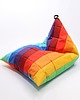 pufy do siedzenia Puf TĘCZA OVNI LONG patchwork OSKAR PEREK