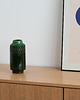 wazony Wazon ceramiczny zielony, duński design, lata 70, produkcja: Dania