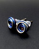 kolczyki wire wrapping tytanowy wir mini