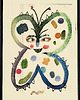 plakaty Plakat Motyl dla psychologa Mental Health Day grafika zdrowie psychiczne