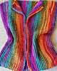 kamizelki damskie Kamizelka Boho Maxi Color S/M/L/XL