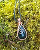 wisiory Leśna księżniczka - wisior wirewrapping