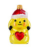 bombki Bombka choinkowa szklana ręcznie malowana: Pikachu z sercem