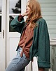 kardigany damskie Luna cardigan emerald green