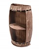 komody i szafki Barek Bodega, półbeczka drewniana stylizowana wys. 79cm