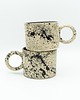 kubki Ceramiczny kubek z okrągłym uszkiem