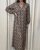 sukienki maxi damskie Wiskozowa sukienka Beige