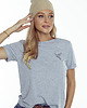 t-shirt damskie Koszulka T-SHIRT basic z haftem Koliber
