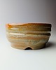 doniczki Płaska doniczka ceramiczna "piaskowiec"