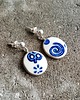kolczyki ceramiczne Kolczyki ceramiczne Bolesławiec