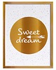 obrazy i plakaty do pokoju dziecięcego Obrazek Funny Band sweet dream 30x40cm