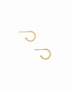 kolczyki pozłacane Kolczyki pozłacane Cabri Hoops Earrings