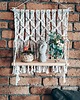regały i półki Półka wisząca makrama Boho LOFT ecru