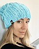 czapki damskie CZAPKA RH5 Baby Blue