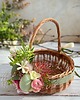 koszyki wielkanocne Wielkanocny koszyczek na święconkę, koszyczek z dekoracją