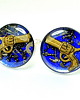 spinki do mankietów SPINKI - Steam Dream Gun - blue - Pistolet