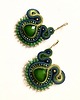 kolczyki soutache Sutaszowe kolczyki SAL