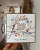 kartki scrapbooking Wyjątkowa ręcznie robiona kartka na 18-ste urodziny, osiemnastka, pomysł na p