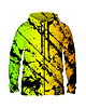 bluza z kapturem damska Damska Bluza Expres Zamek DR.CROW Marble Gradient