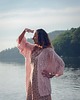 kardigany damskie Kardigan light pink