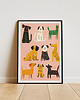 plakaty Plakat - Yes I am a dog lover